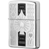 Bricheta Zippo 24196 Intricate Spade Design