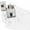 Bricheta Zippo 24196 Intricate Spade Design