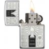Bricheta Zippo 24196 Intricate Spade Design
