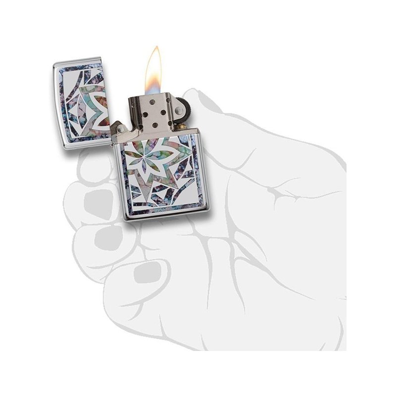 Bricheta Zippo 29727 Fusion Leaf