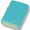Bricheta Zippo 49454 Classic Flat Turquoise Zippo Logo