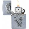 Bricheta Zippo 49536 Dead Mans Hand Emblem Design