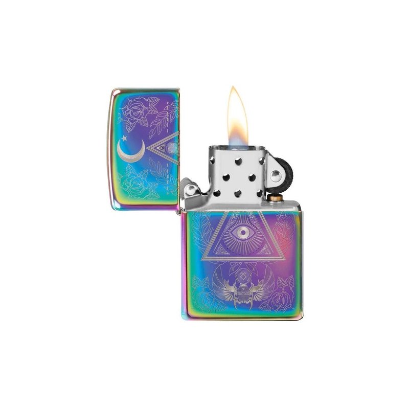 Bricheta Zippo 49061 Eye of Providence Design