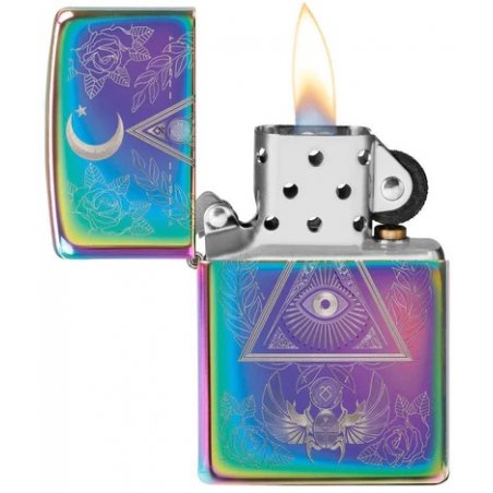 Bricheta Zippo 49061 Eye of Providence Design