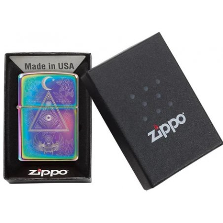Bricheta Zippo 49061 Eye of Providence Design