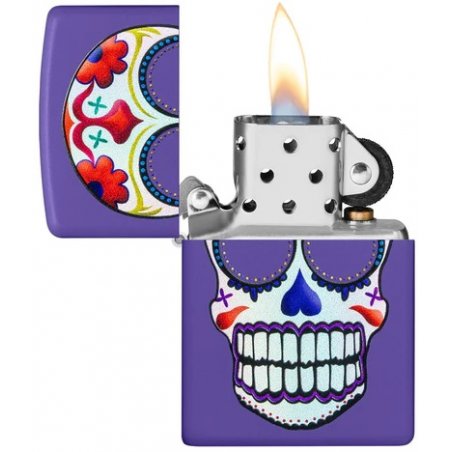Bricheta Zippo 49859 Sugar Skull Design