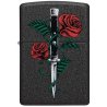 Bricheta Zippo 49778 Rose Dagger Tattoo