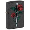 Bricheta Zippo 49778 Rose Dagger Tattoo