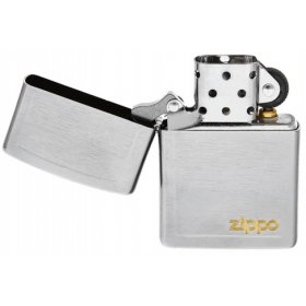 Bricheta Zippo AE184840 Brush Finish Chrome