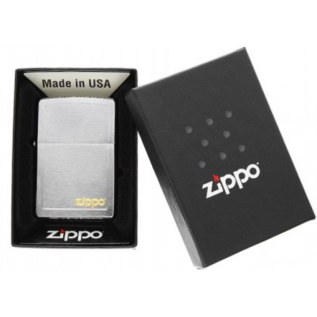 Bricheta Zippo AE184840 Reg Brush Finish Chrome