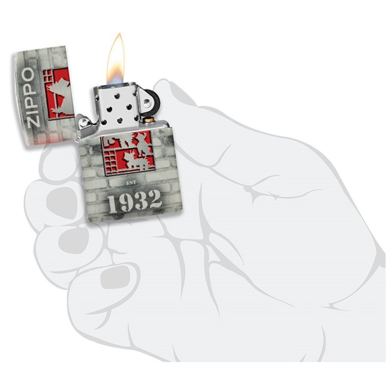 Bricheta Zippo 48163 Founder's Day Design