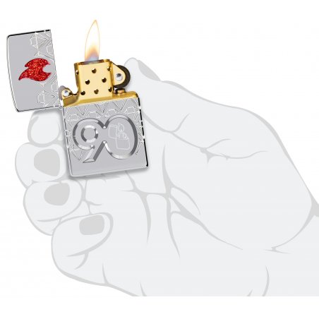 Bricheta Zippo 49865 90th Anniversary