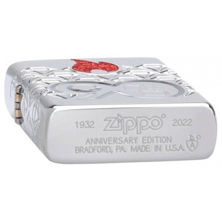 Bricheta Zippo 49865 90th Anniversary
