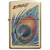 Bricheta Zippo CI407109 Peacock Feather