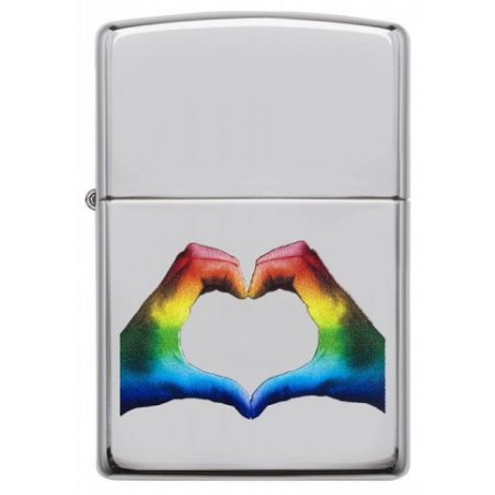 Bricheta Zippo CI407085 Rainbow Hands