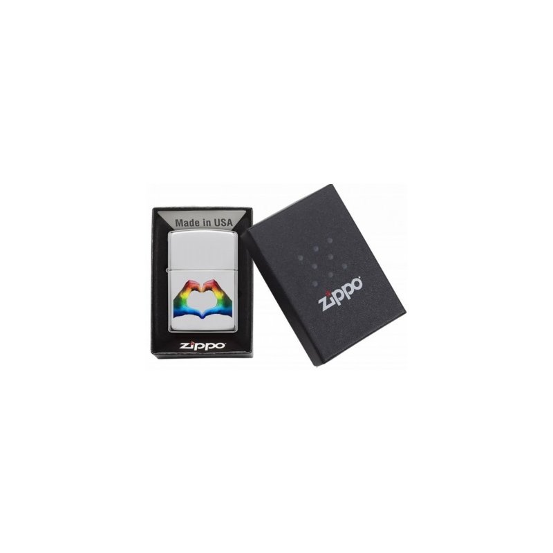 Bricheta Zippo CI407085 Rainbow Hands