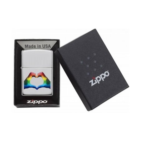 Bricheta Zippo CI407085 Rainbow Hands