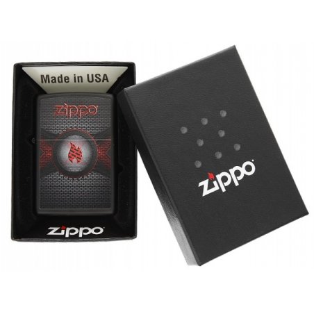Bricheta Zippo CI403728 Red Metallic Flame