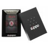 Bricheta Zippo CI403728 Red Metallic Flame