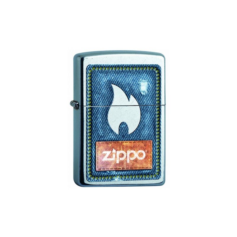 Bricheta ZIippo CI404574 Denim Flame