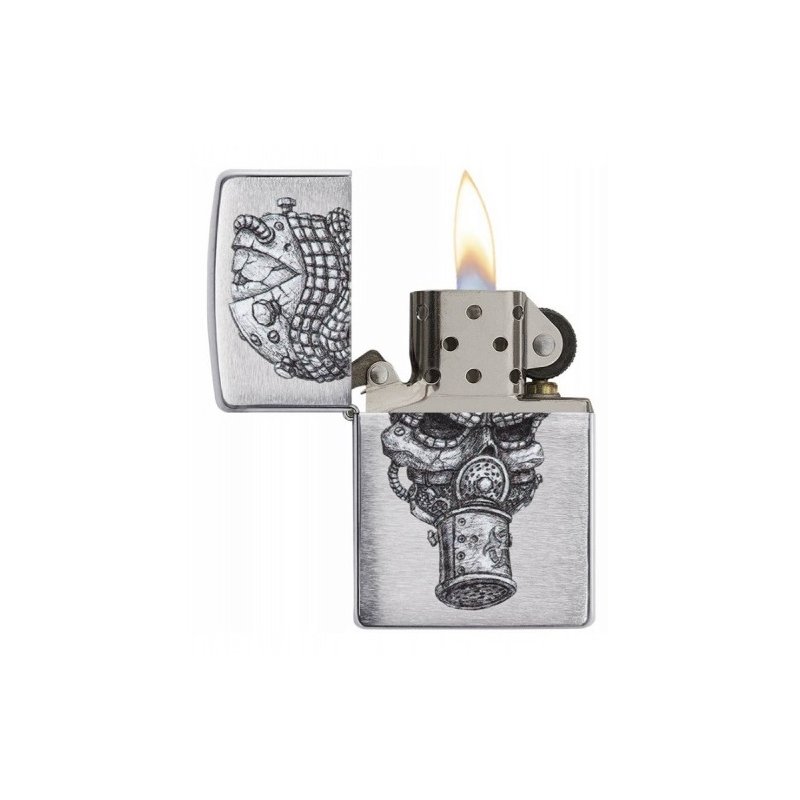 Bricheta Zippo CI408067 Skull Mask