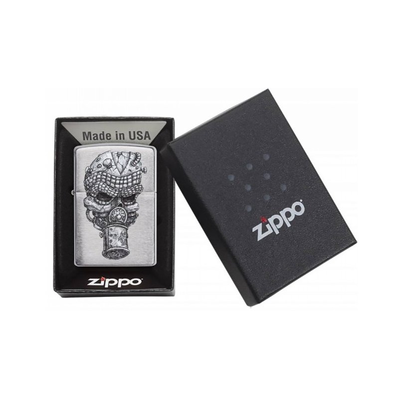 Bricheta Zippo CI408067 Skull Mask