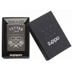 Bricheta Zippo MP401847 Tatto Studio Design