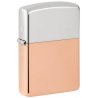 Bricheta Zippo 48694 Bimetal Case Lighter - Sterling Silver Lid