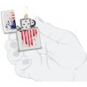 Bricheta Zippo 49783 US Flag