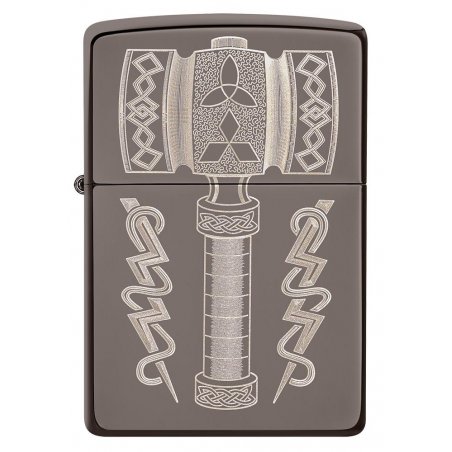 Bricheta Zippo Thors Hammer Design 49404