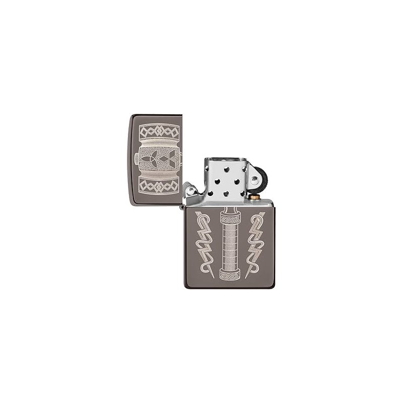 Bricheta Zippo Thors Hammer Design 49404