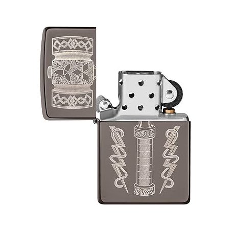 Bricheta Zippo Thors Hammer Design 49404