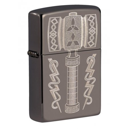 Bricheta Zippo Thors Hammer Design 49404