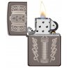 Bricheta Zippo Thors Hammer Design 49404