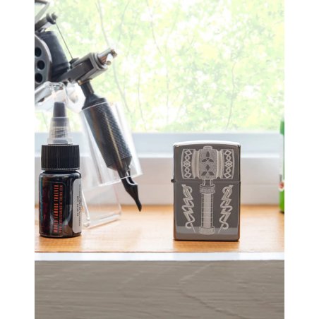 Bricheta Zippo Thors Hammer Design 49404
