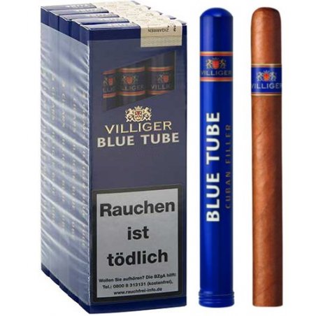 Trabucuri Villiger Blue Tube Cuban Filler (15) caut trabuc