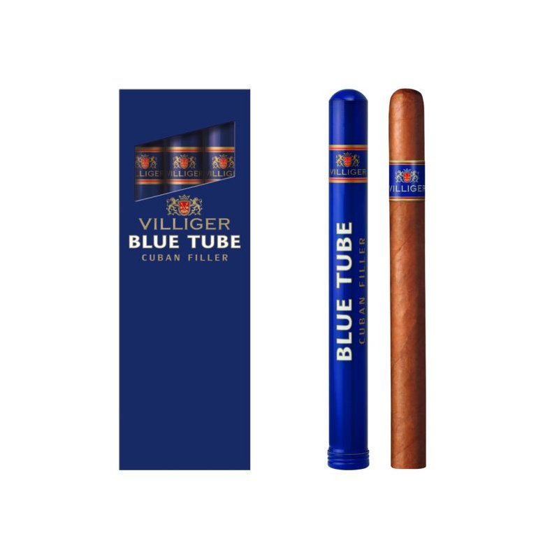 Trabucuri Villiger Blue Tube Cuban Filler (15) caut trabuc