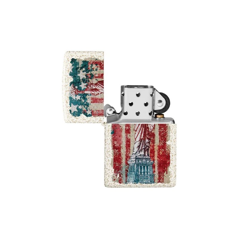 Bricheta Zippo 49782 Statue of Liberty Design