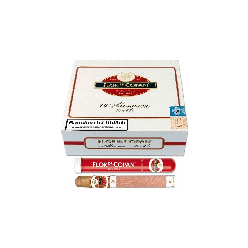 Trabucuri Flor de Copan Monarchas Tube 14