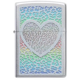 Bricheta Zippo 49780 Heart Design