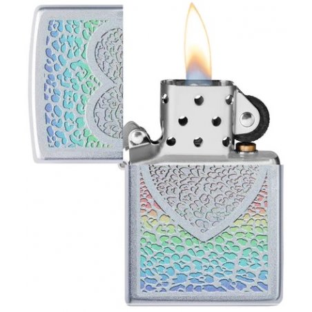 Bricheta Zippo 49780 Heart Design