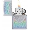 Bricheta Zippo 49780 Heart Design