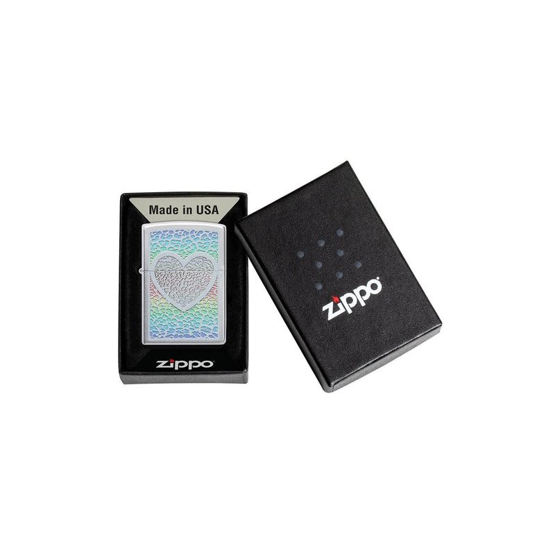 Bricheta Zippo 49780 Heart Design