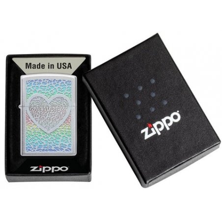 Bricheta Zippo 49780 Heart Design