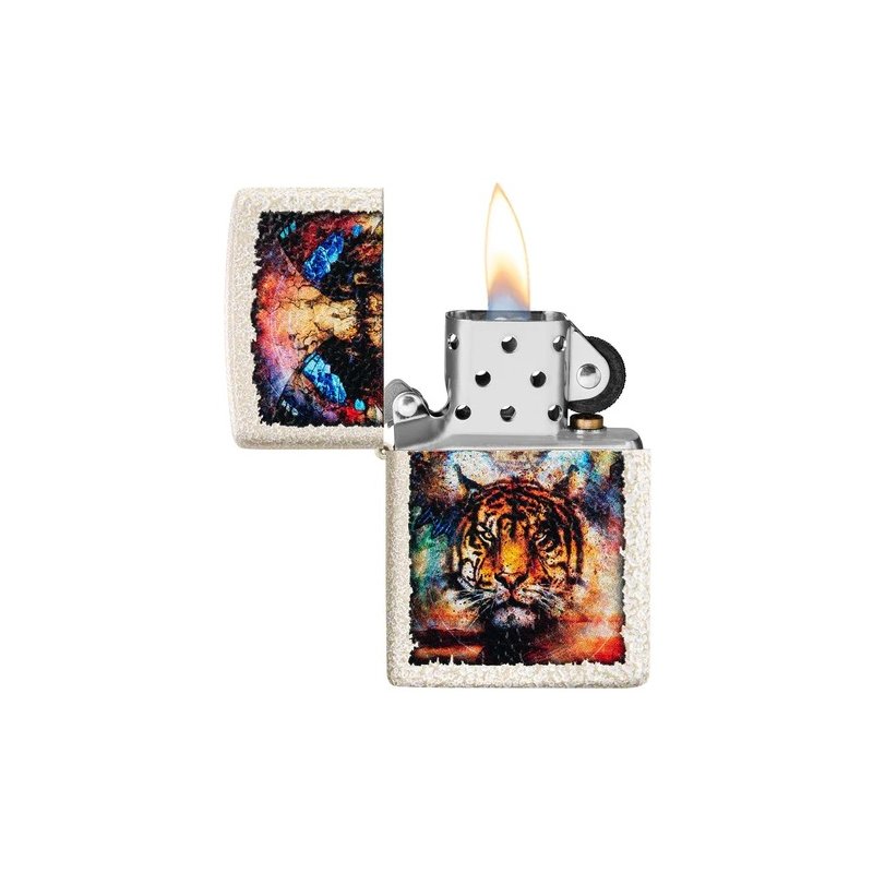 Bricheta Zippo 49579 Tiger Design