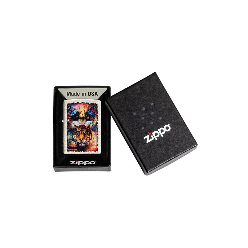 Bricheta Zippo 49579 Tiger Design