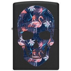 Bricheta Zippo 49771 Flamingo Skull