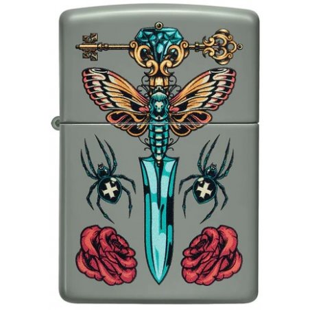 Bricheta Zippo 49860 Gothic Dagger Design