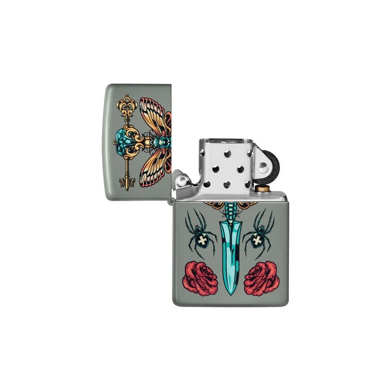 Bricheta Zippo 49860 Gothic Dagger Design