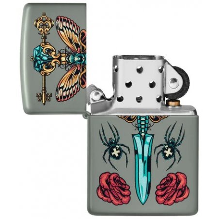 Bricheta Zippo 49860 Gothic Dagger Design